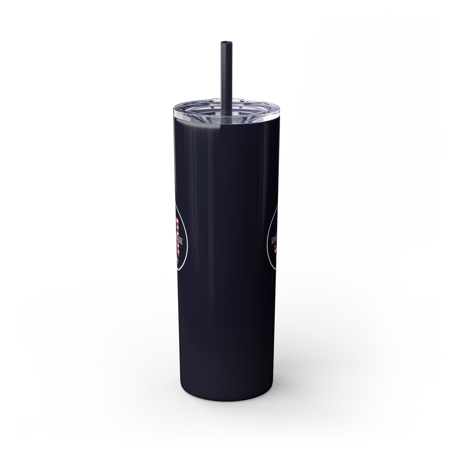 51 Stars Lacrosse Skinny Tumbler with Straw (20oz)