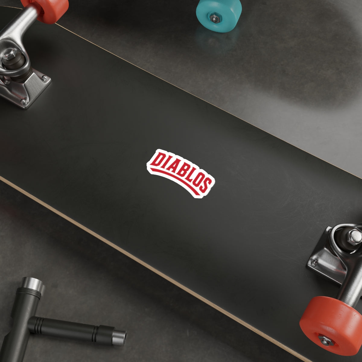 Diablos Baseball Die-Cut Sticker