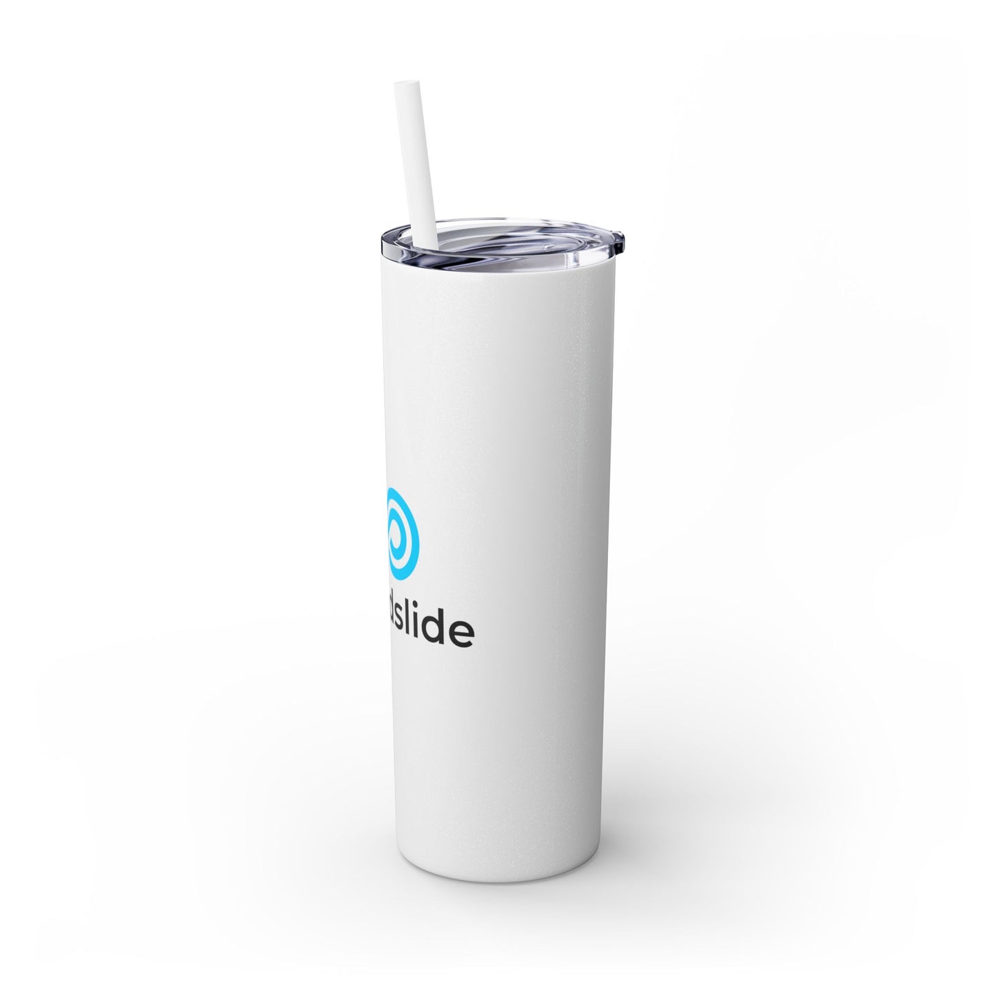 Secondslide Skinny Tumbler w/ Straw 20oz