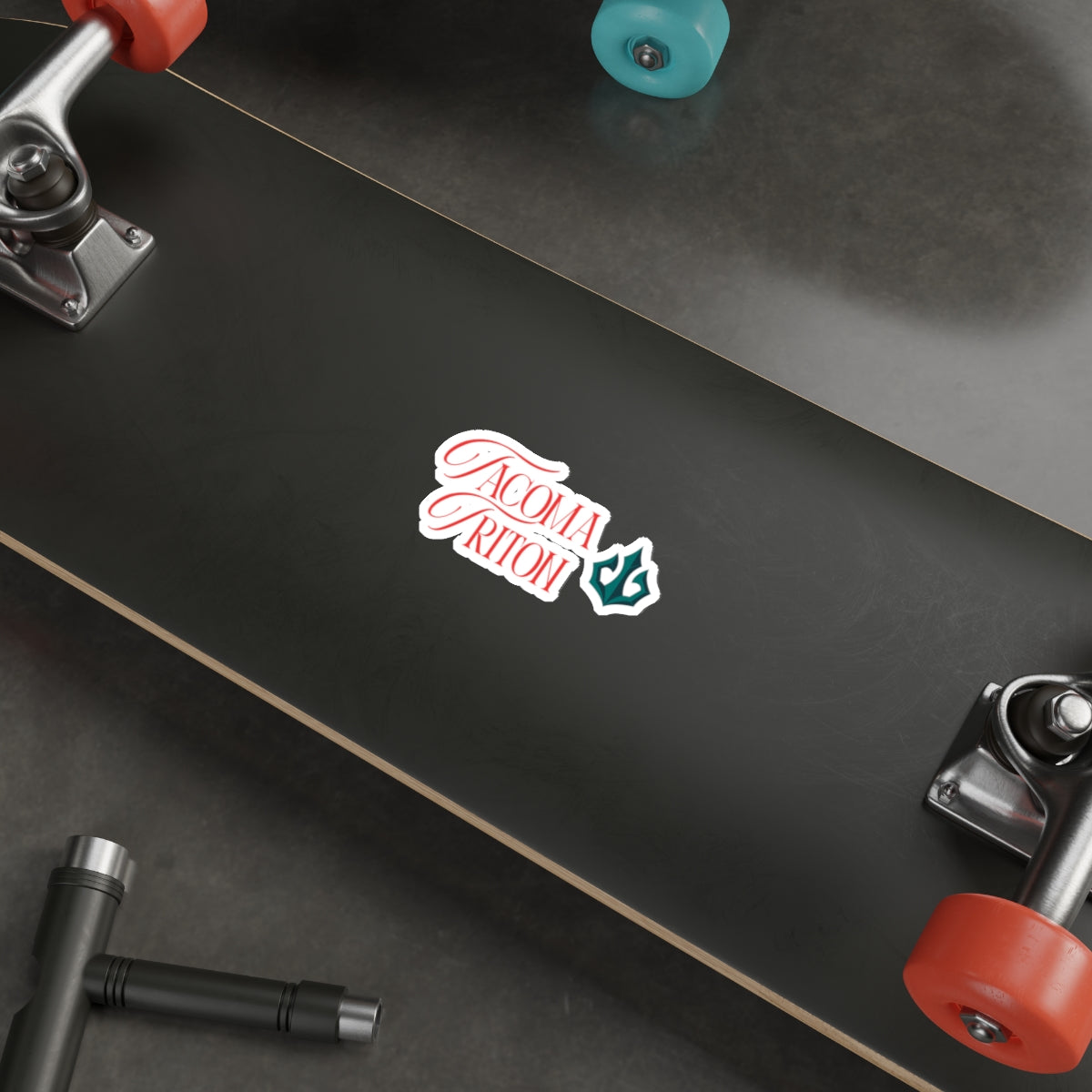 Tacoma Triton Die-Cut Sticker