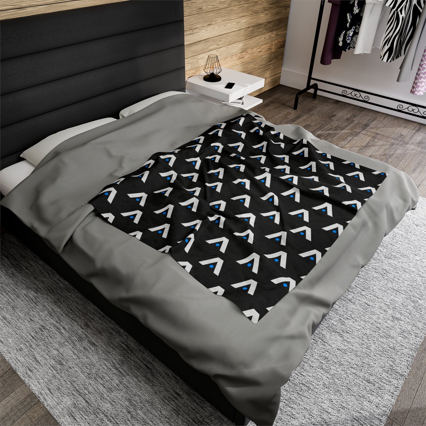 ADVNC Lacrosse Velveteen Plush Blanket