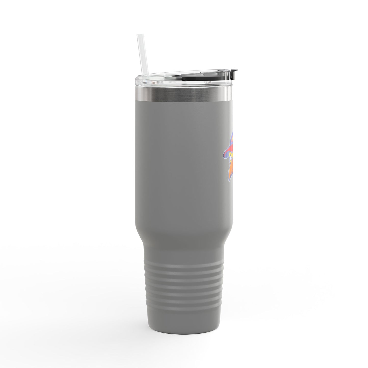 Mudhens Baseball Insulated Travel Mug (40 oz)
