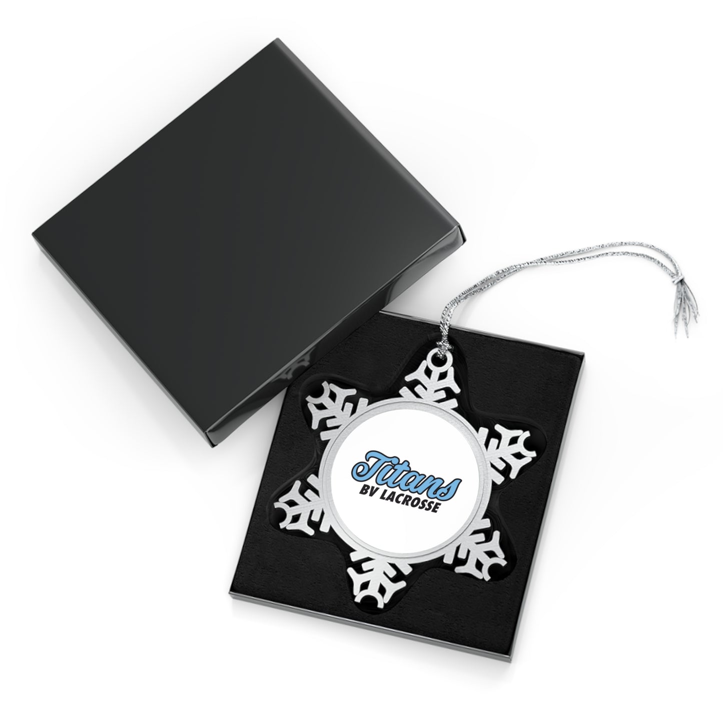 BV Titans Pewter Snowflake Ornament
