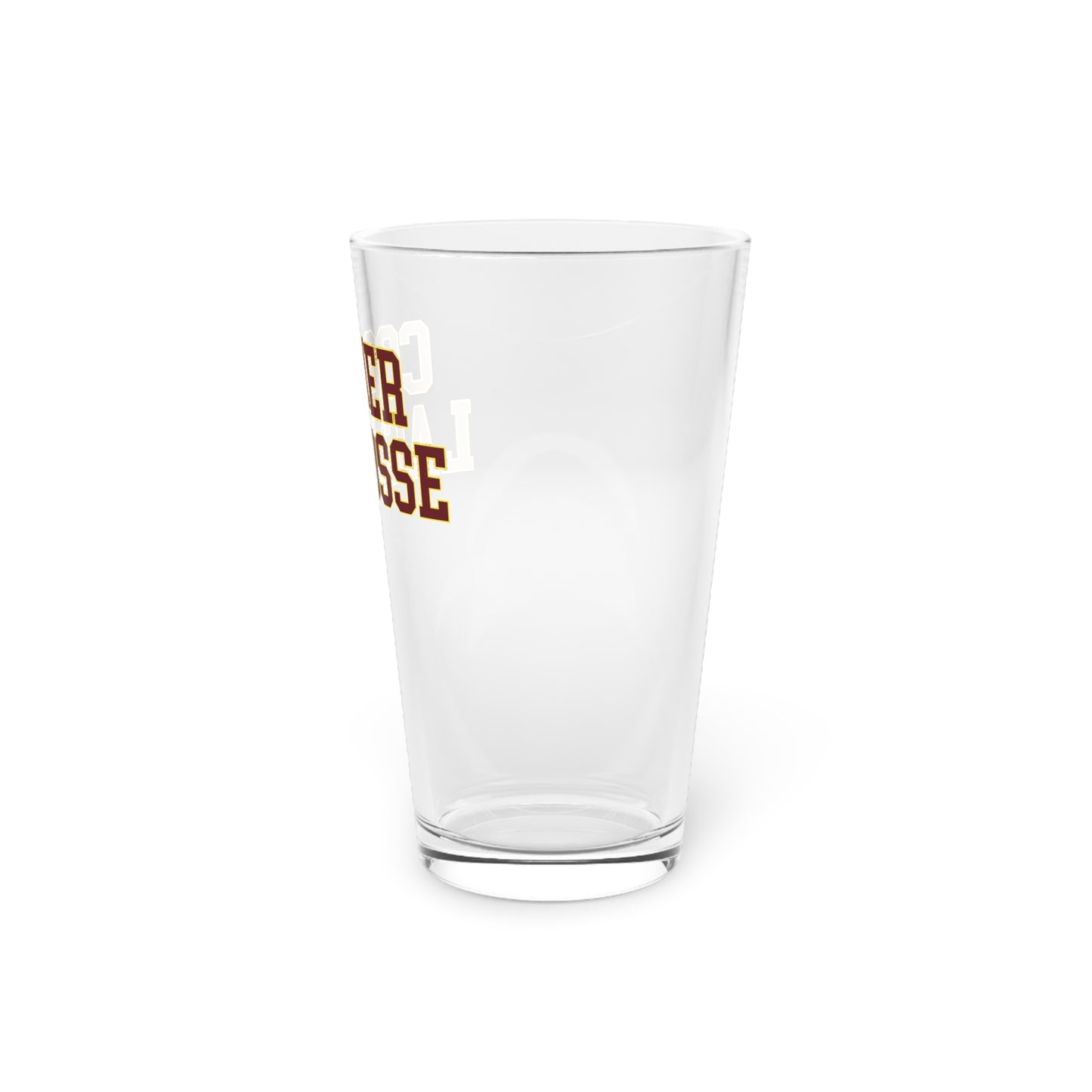 Cooper Lacrosse Pint Glass