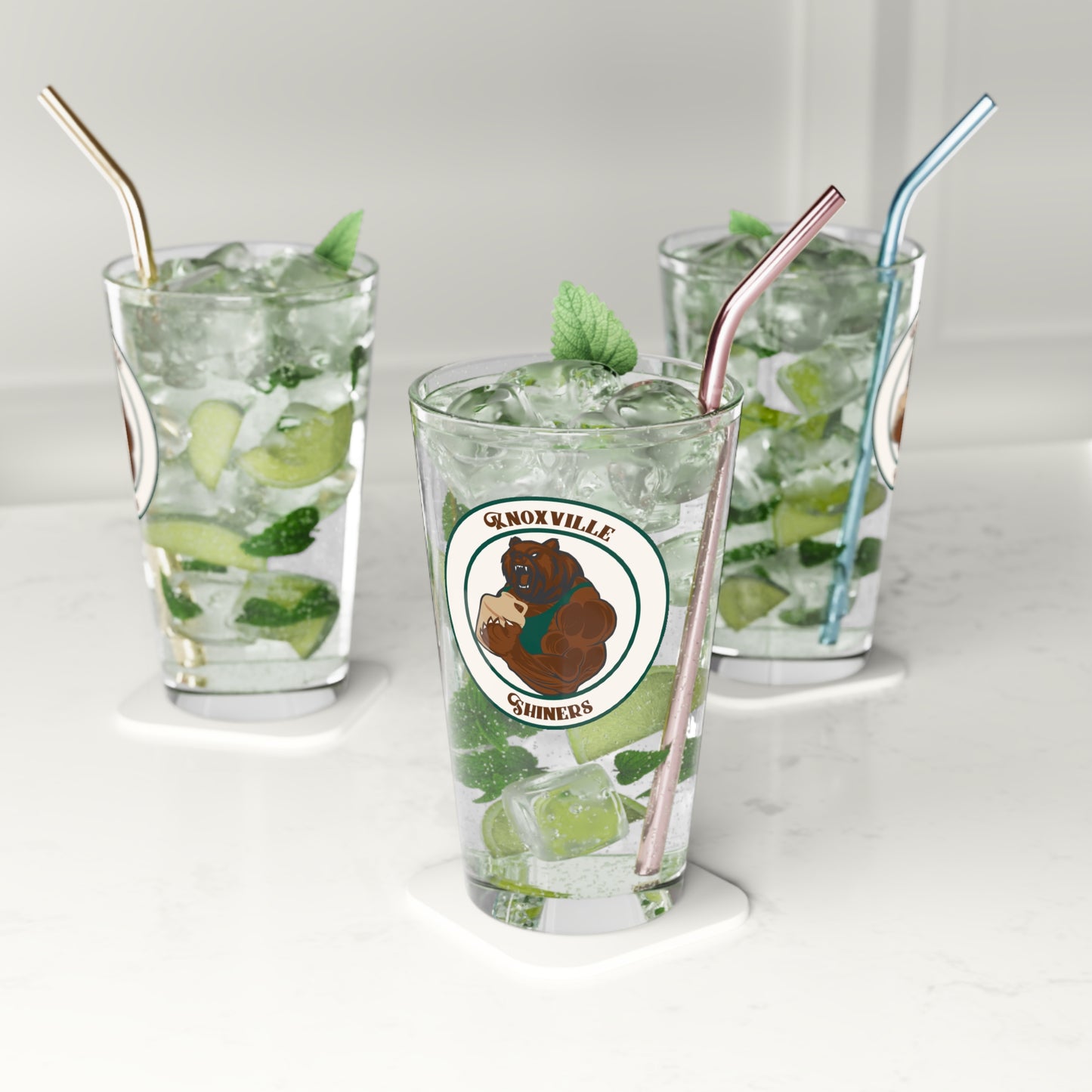 Knoxville Shiners LC Pint Glass