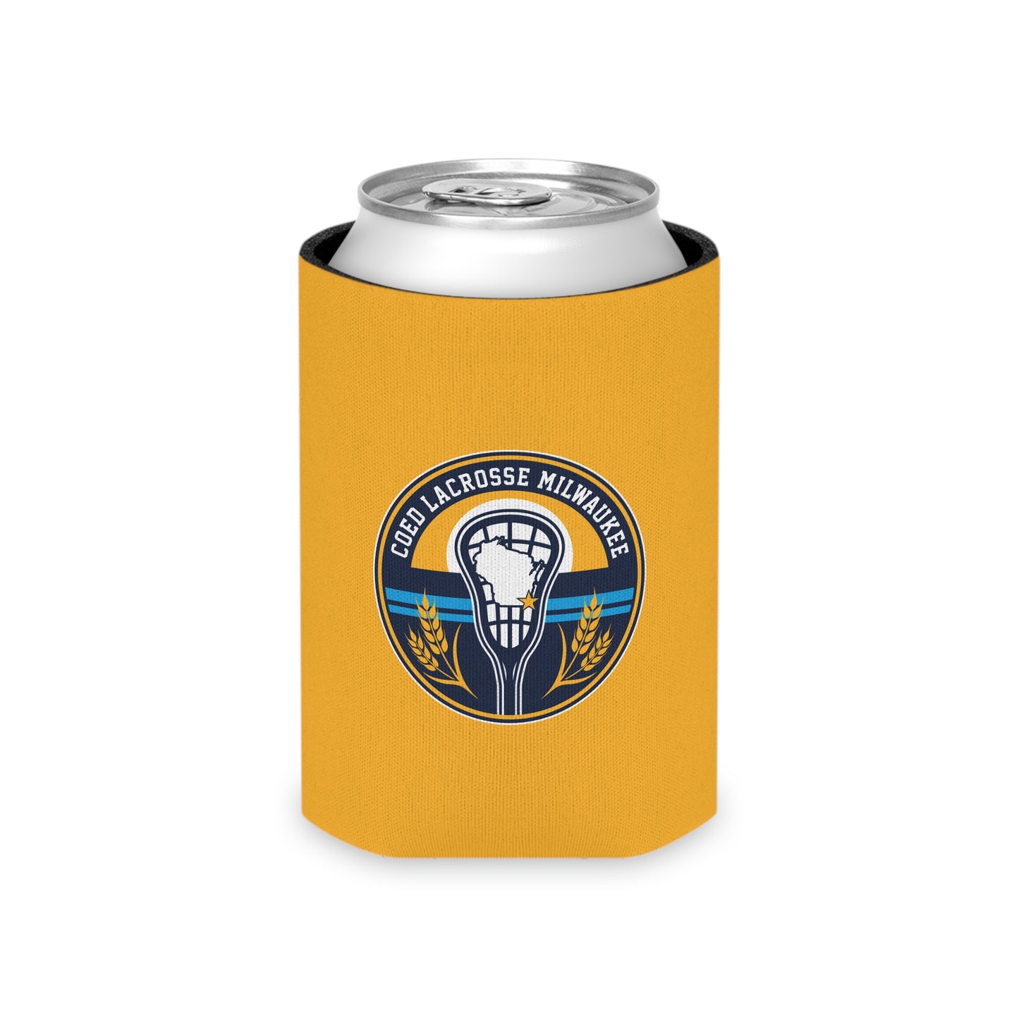 Milwaukee Coed Lacrosse Club Can Cooler 3-pack