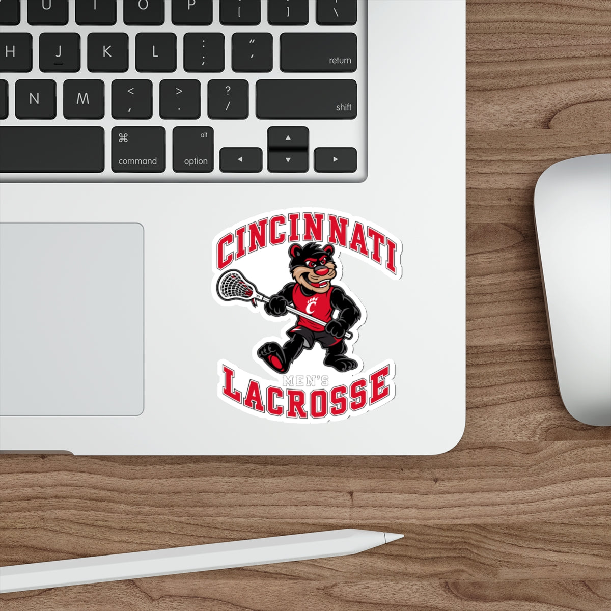 University of Cincinnati Men’s Lacrosse Die-Cut Sticker