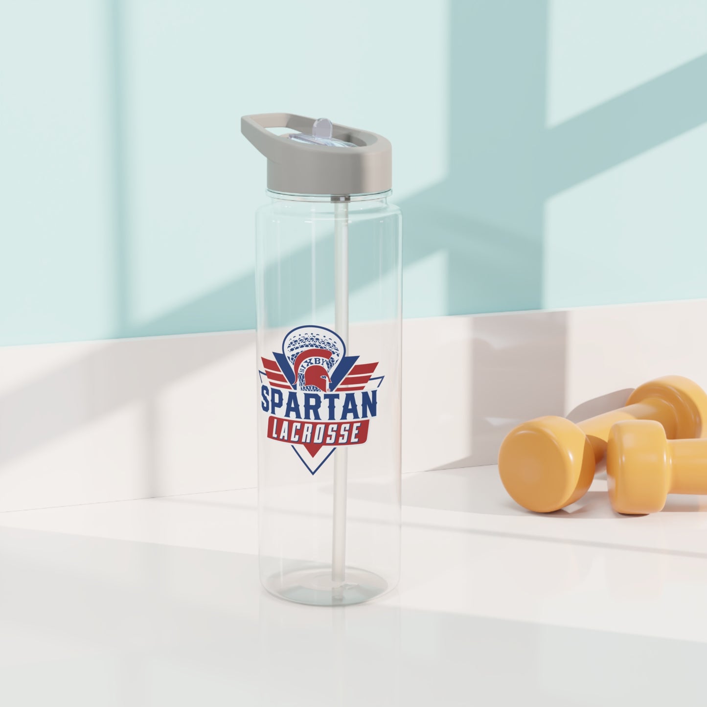 Bixby Spartan Lacrosse Water Bottle