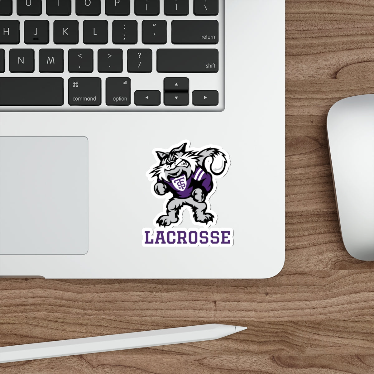 UST Lacrosse Die-Cut Sticker