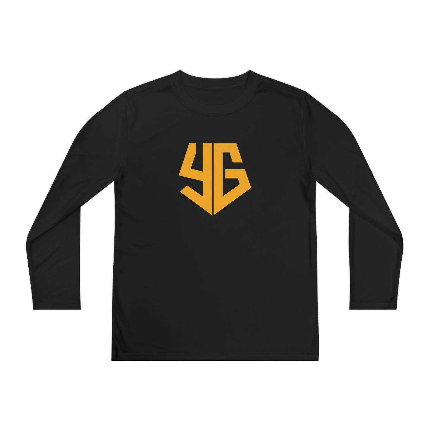 Youth YouthGold Sport-Tek Performance Long Sleeve Shirt