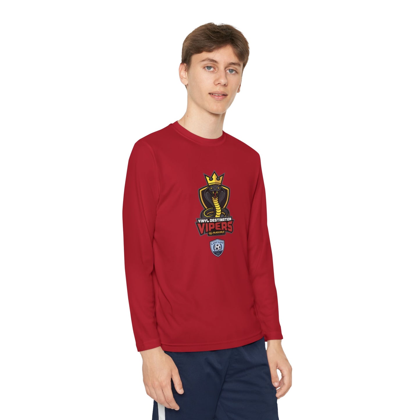Youth Vipers Sport-Tek Performance Long Sleeve Shirt
