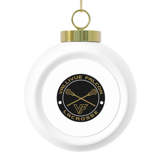 Vallivue Lacrosse Christmas Ball Ornament