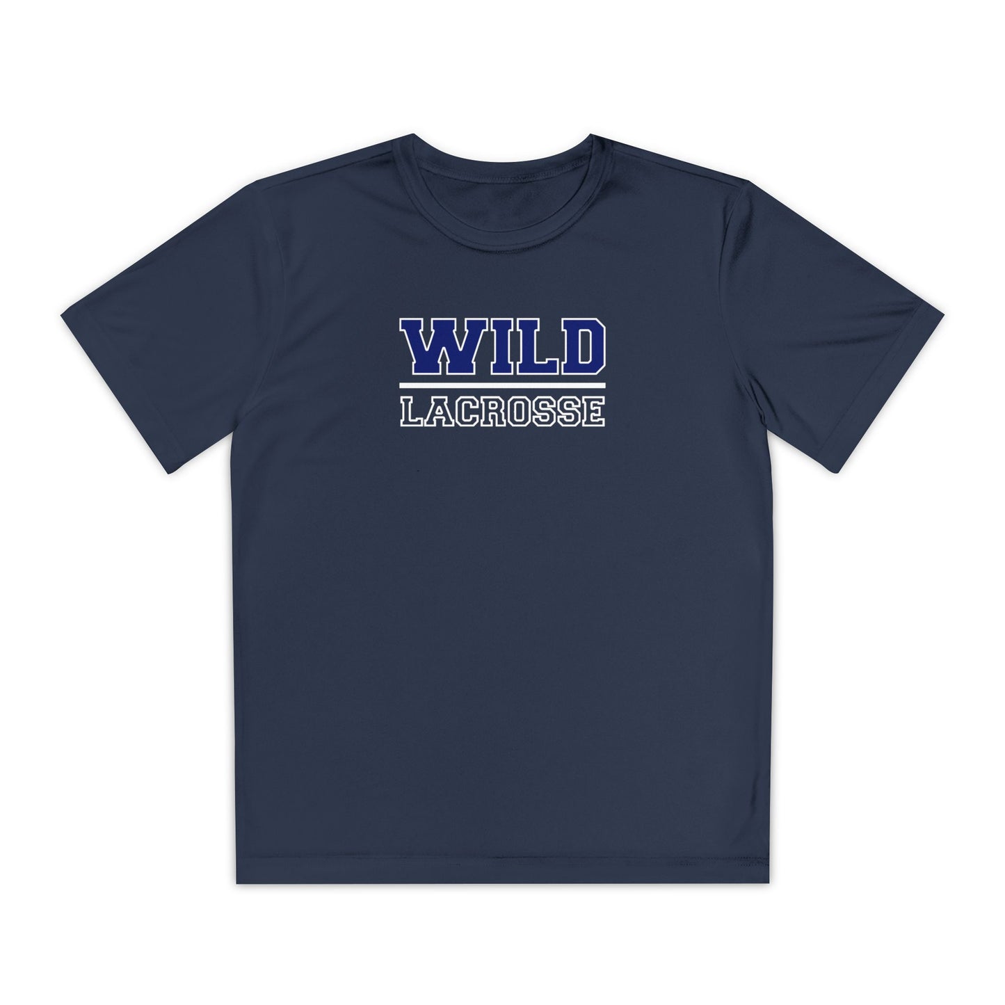 Youth Missoula Wild Lacrosse Sport-Tek Performance Tee