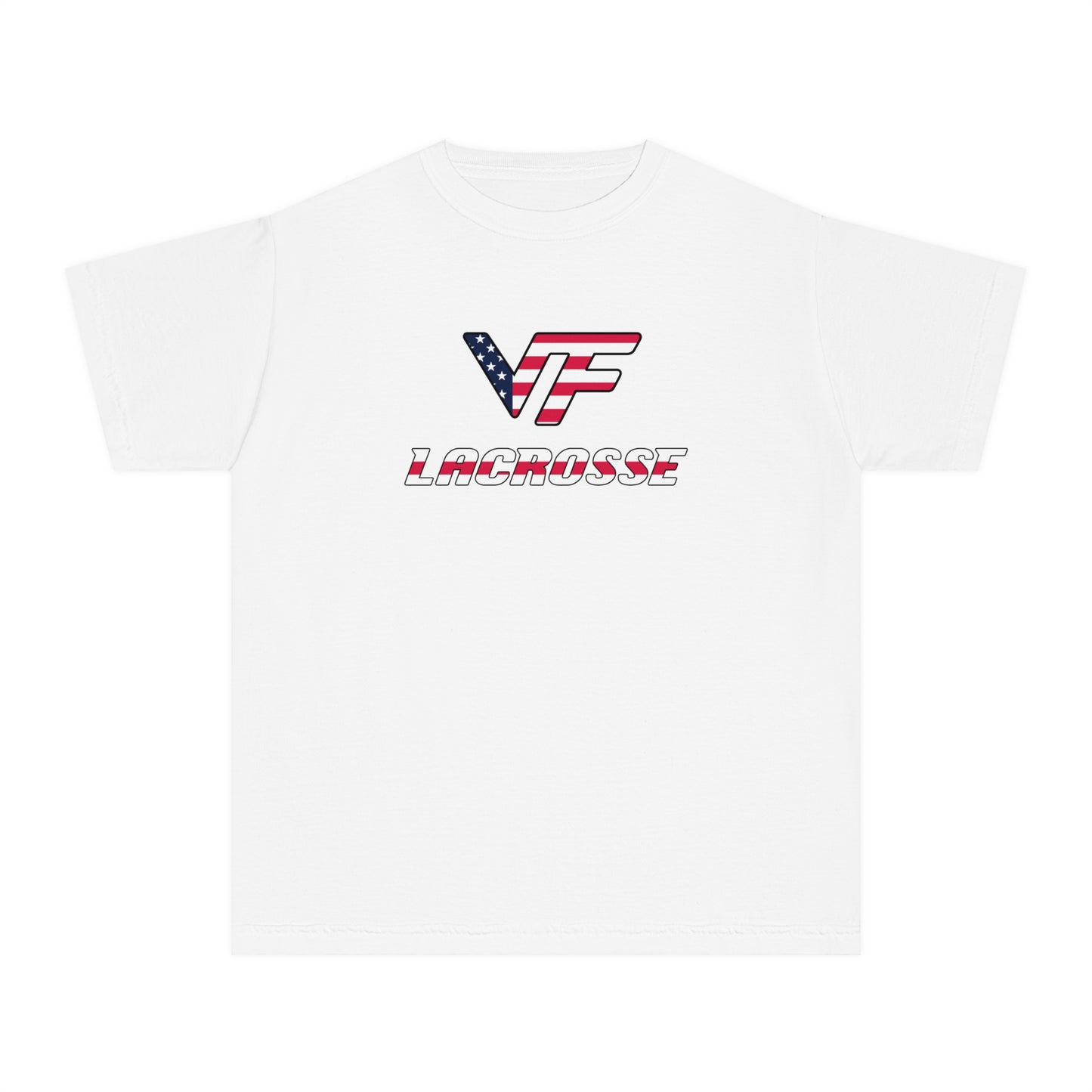 Youth Vallivue Lacrosse Garment Dyed T-Shirt