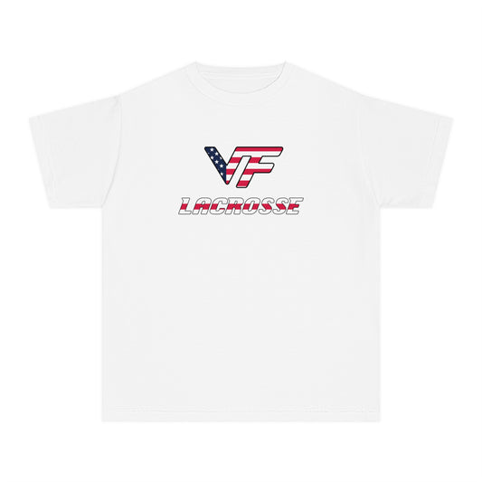 Youth Vallivue Lacrosse Garment Dyed T-Shirt