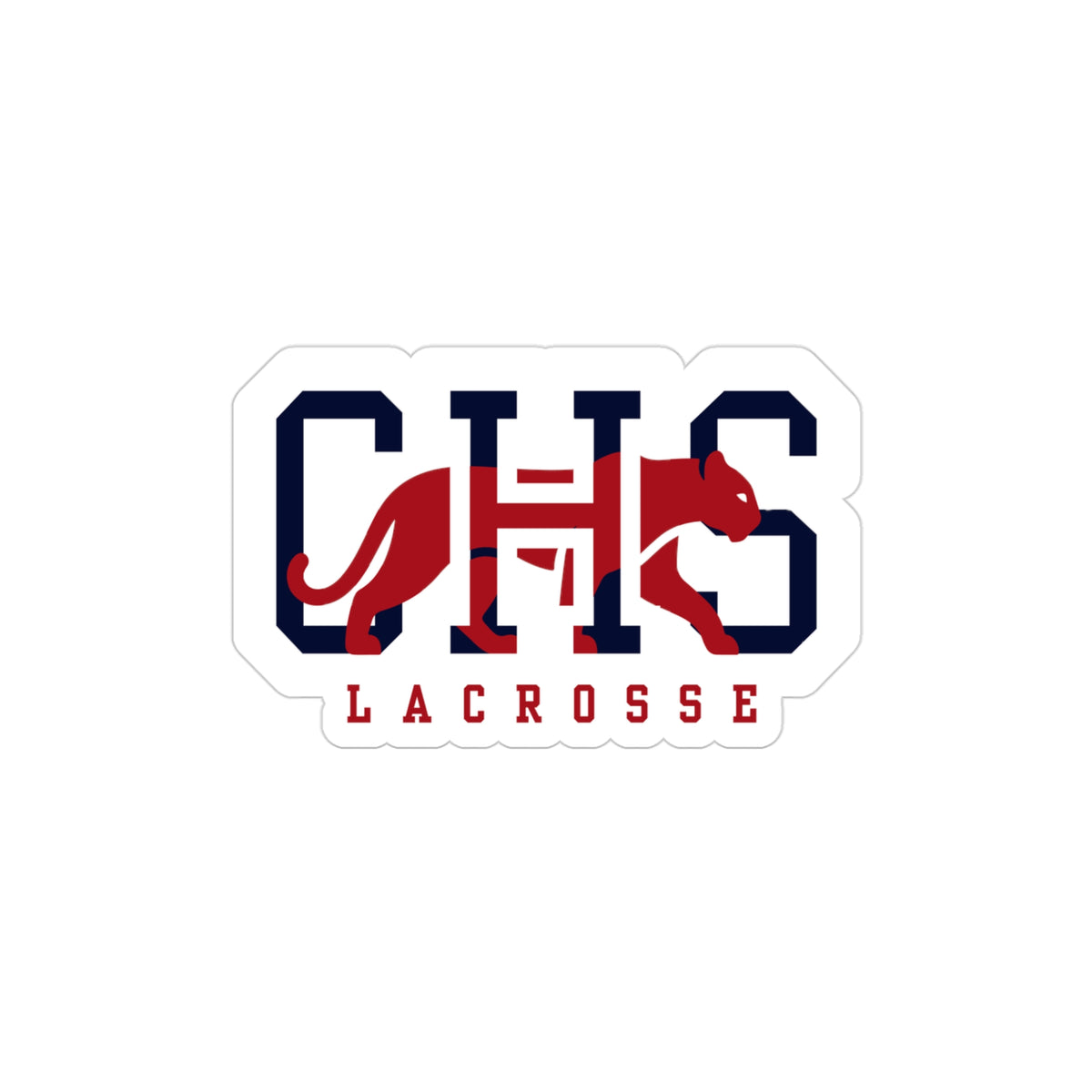 Coronado High School Transparent Die-Cut Outdoor Sticker