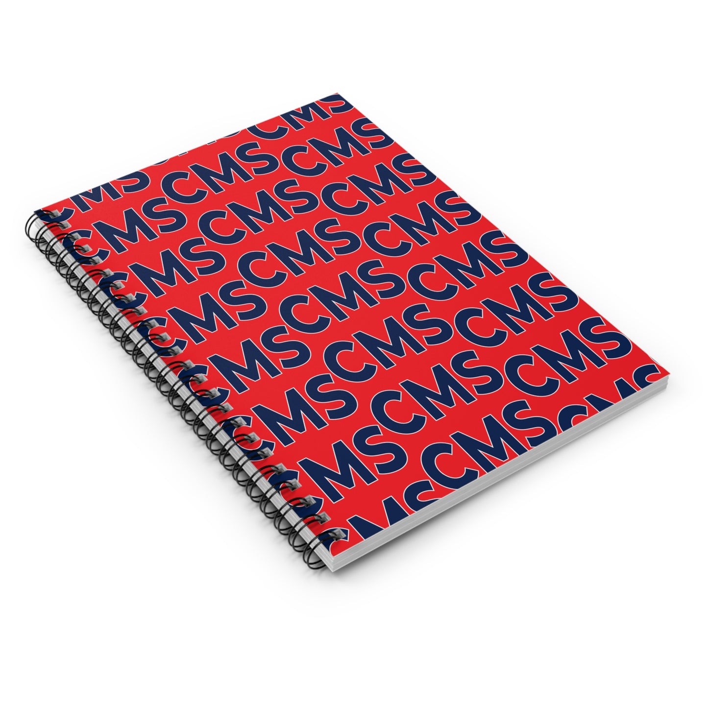 CMS Spiral Notebook - Ruled Line (8" x 6")