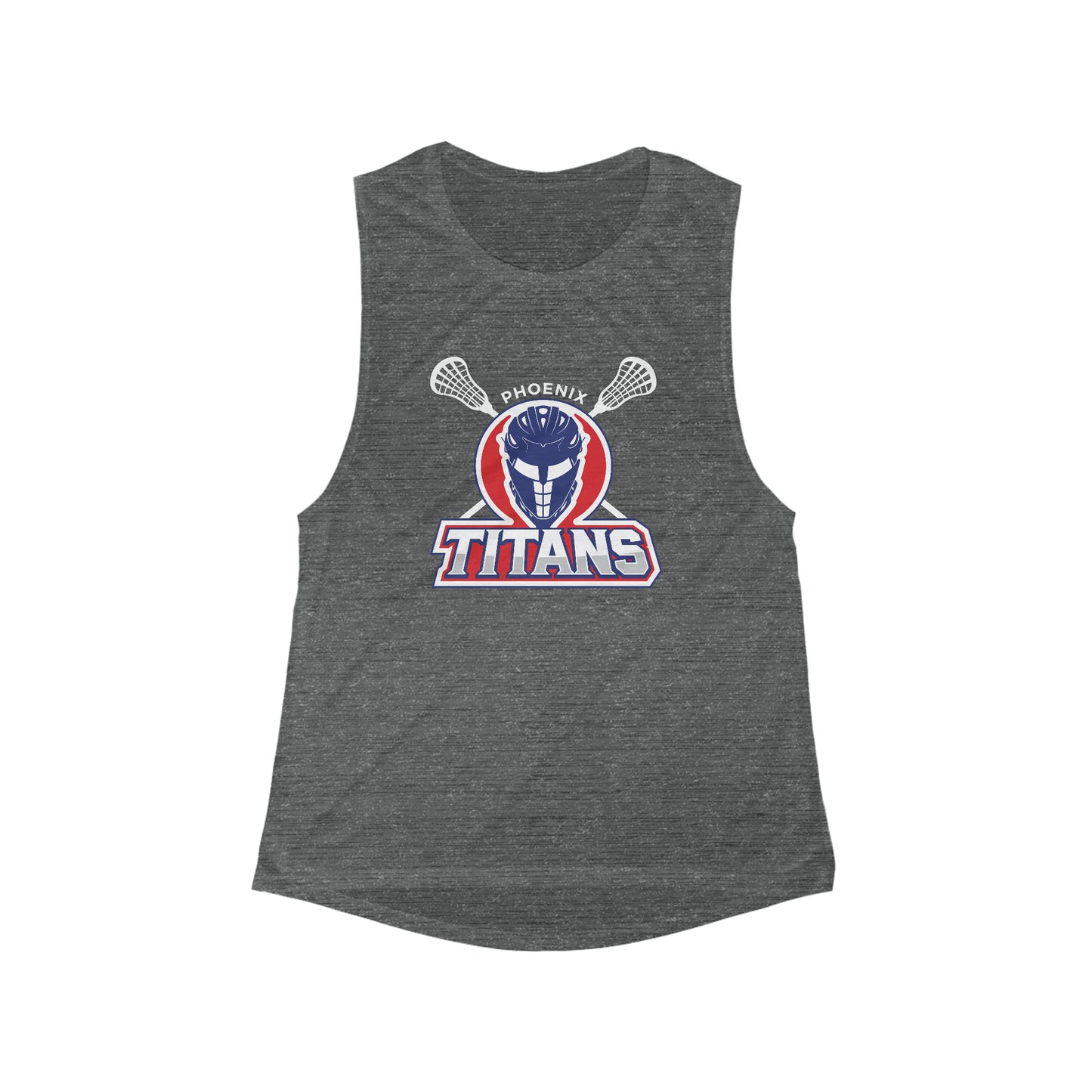 Women's Phoenix Lacrosse Bella + Canvas Flowy Scoop Sport Tank
