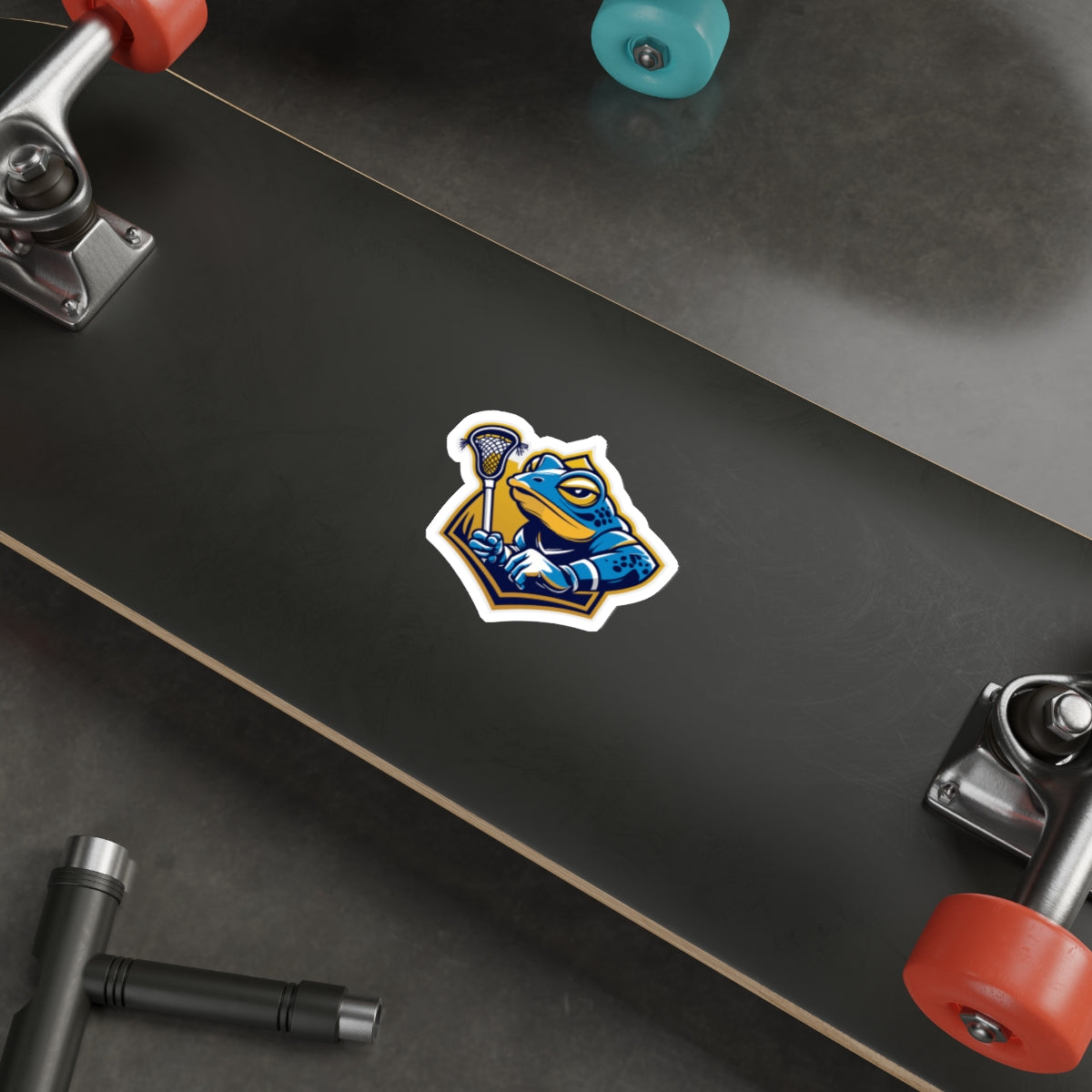 Country Toads Lacrosse Die-Cut Sticker