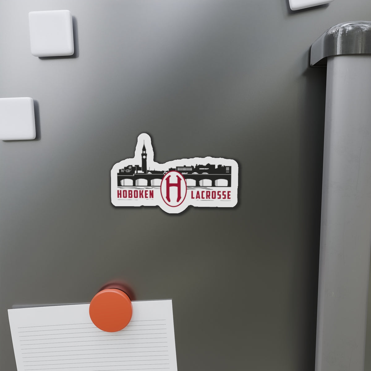 Hoboken Lacrosse Magnet