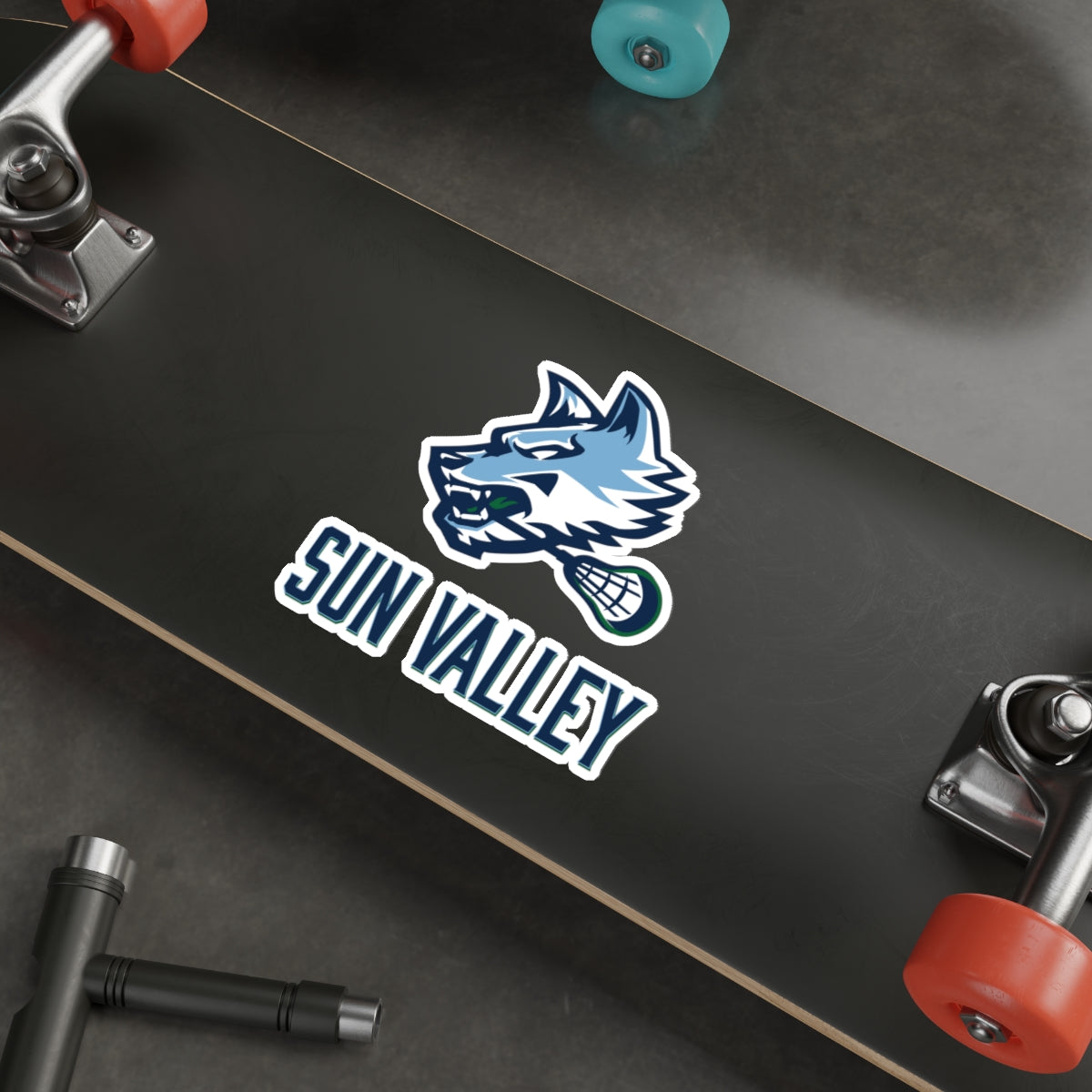 Sun Valley Lacrosse Die-Cut Sticker