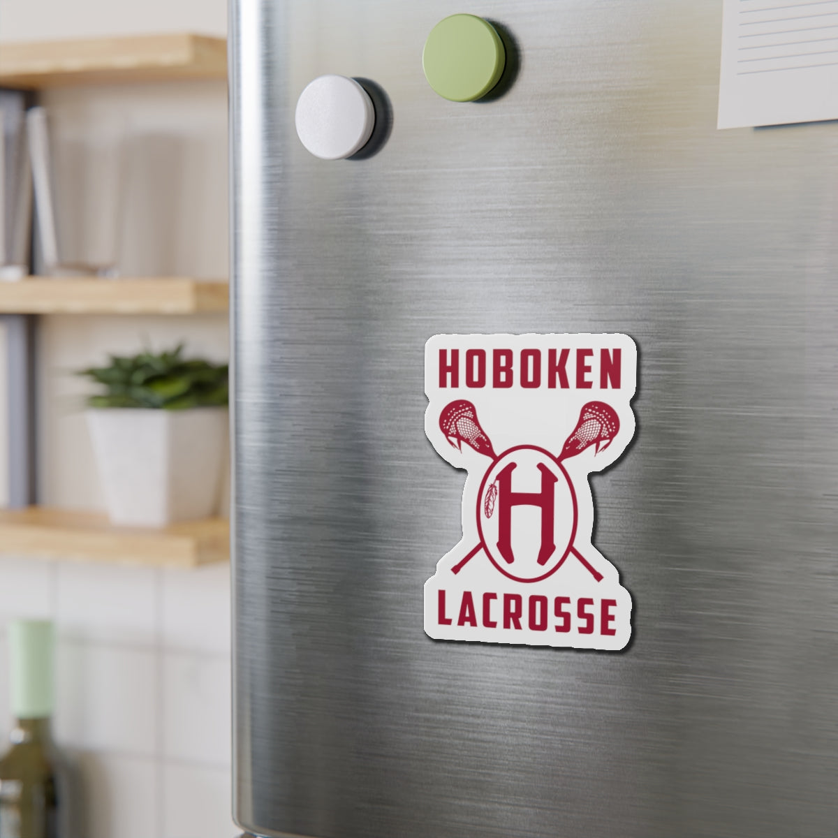 Hoboken Lacrosse Magnet