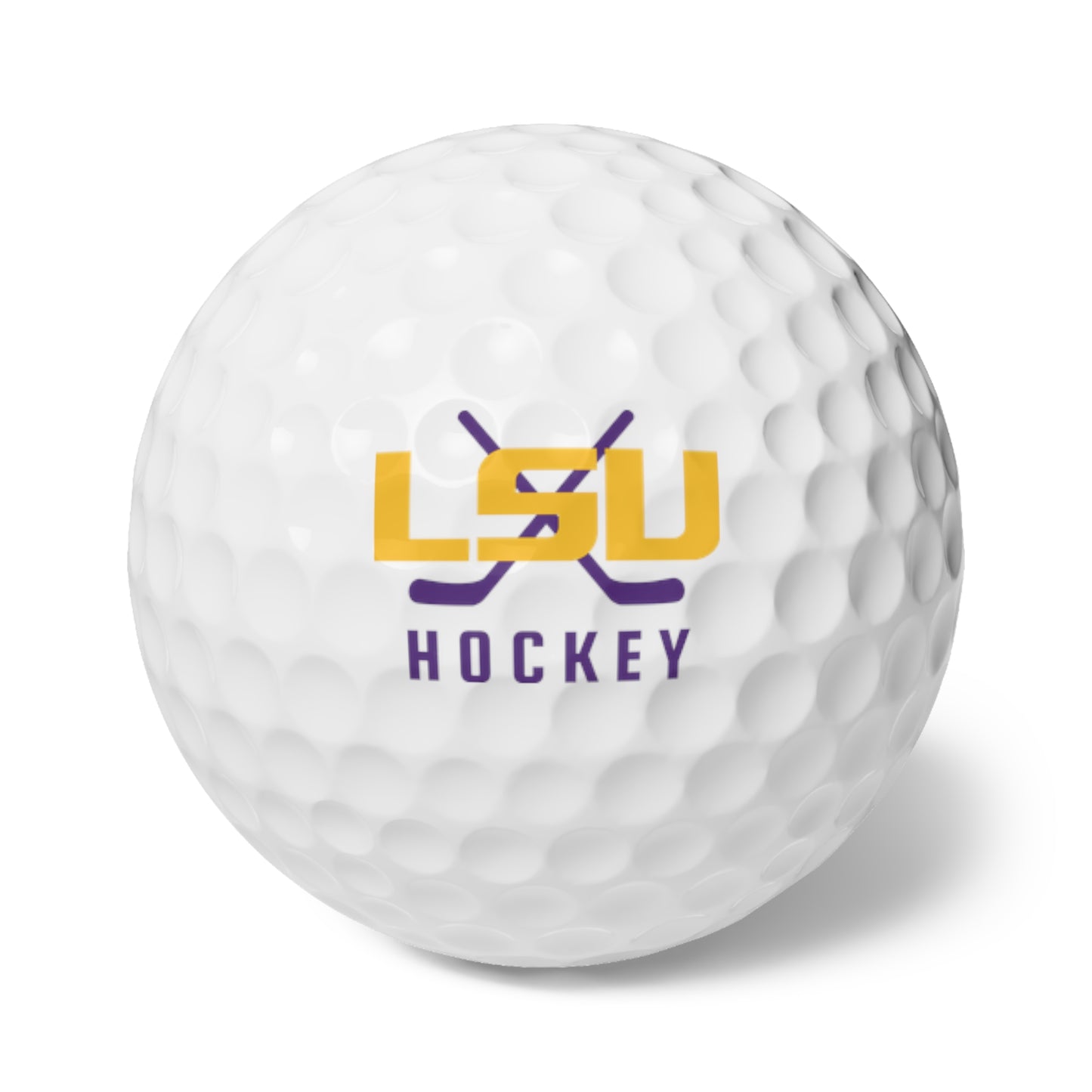 LSU Ice Hockey Golf Balls - 6 Pack