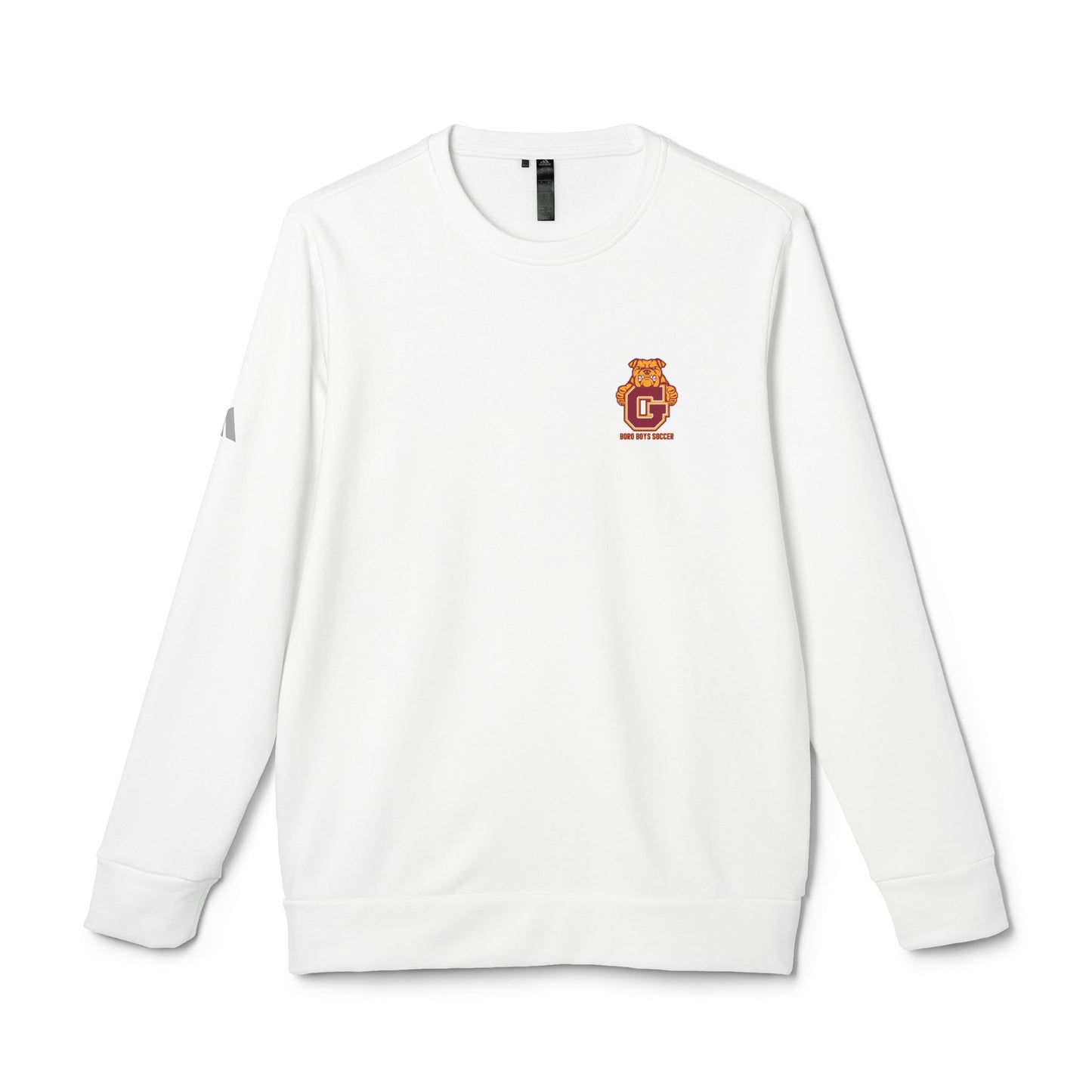 Adult Glassboro Boys Soccer Adidas Fleece Crewneck Sweatshirt