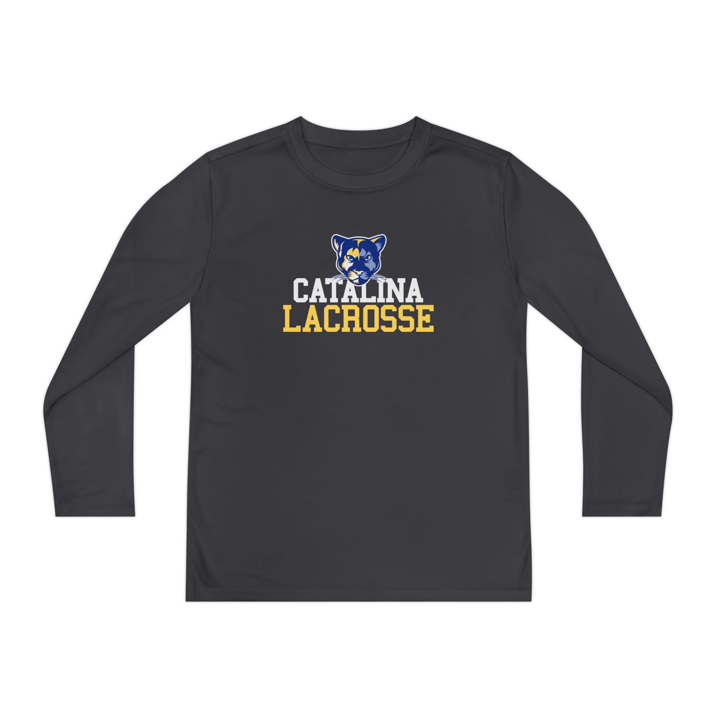 Youth Catalina Lacrosse Sport-Tek Performance Long Sleeve Shirt