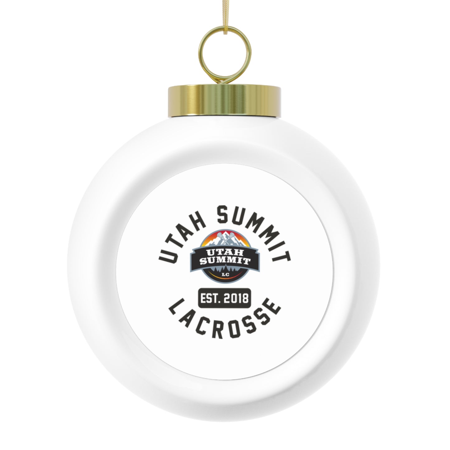 Utah Summit LC Christmas Ball Ornament