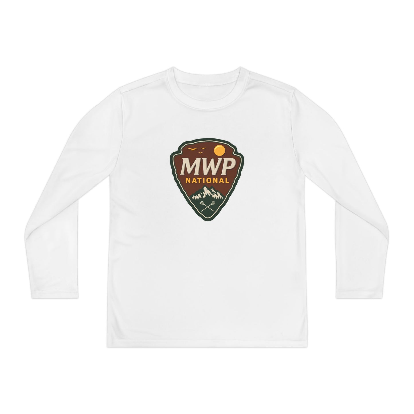 Youth MWP National Prime Sport-Tek Performance Long Sleeve Shirt