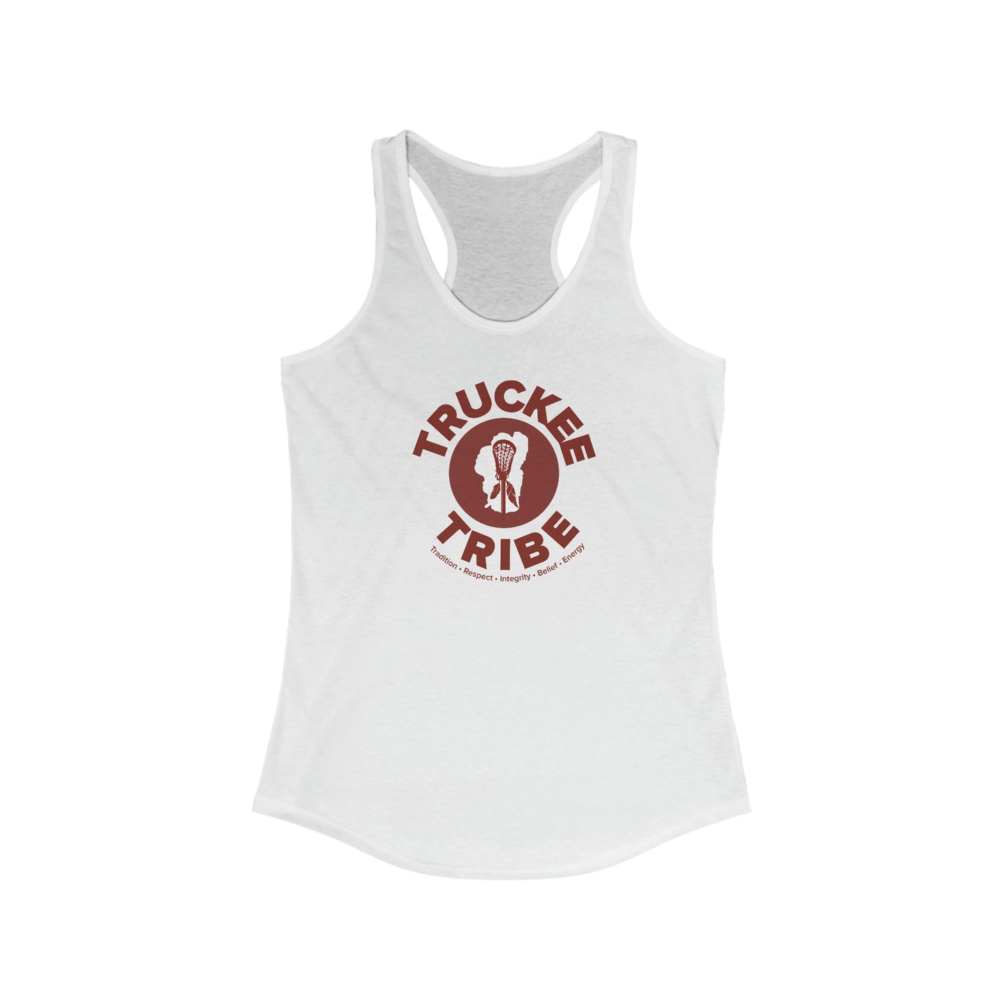Women's Truckee Tribe Lacrosse Next Level Racerback Tank