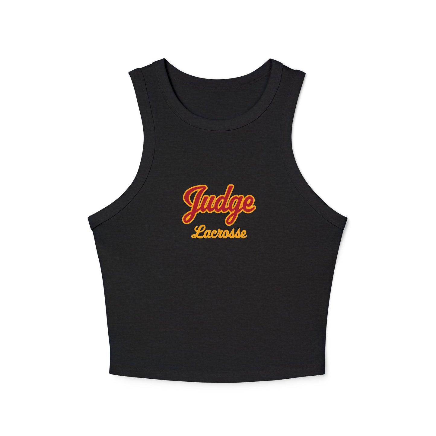 Women's Judge Lax Micro Rib Racer Tank Top