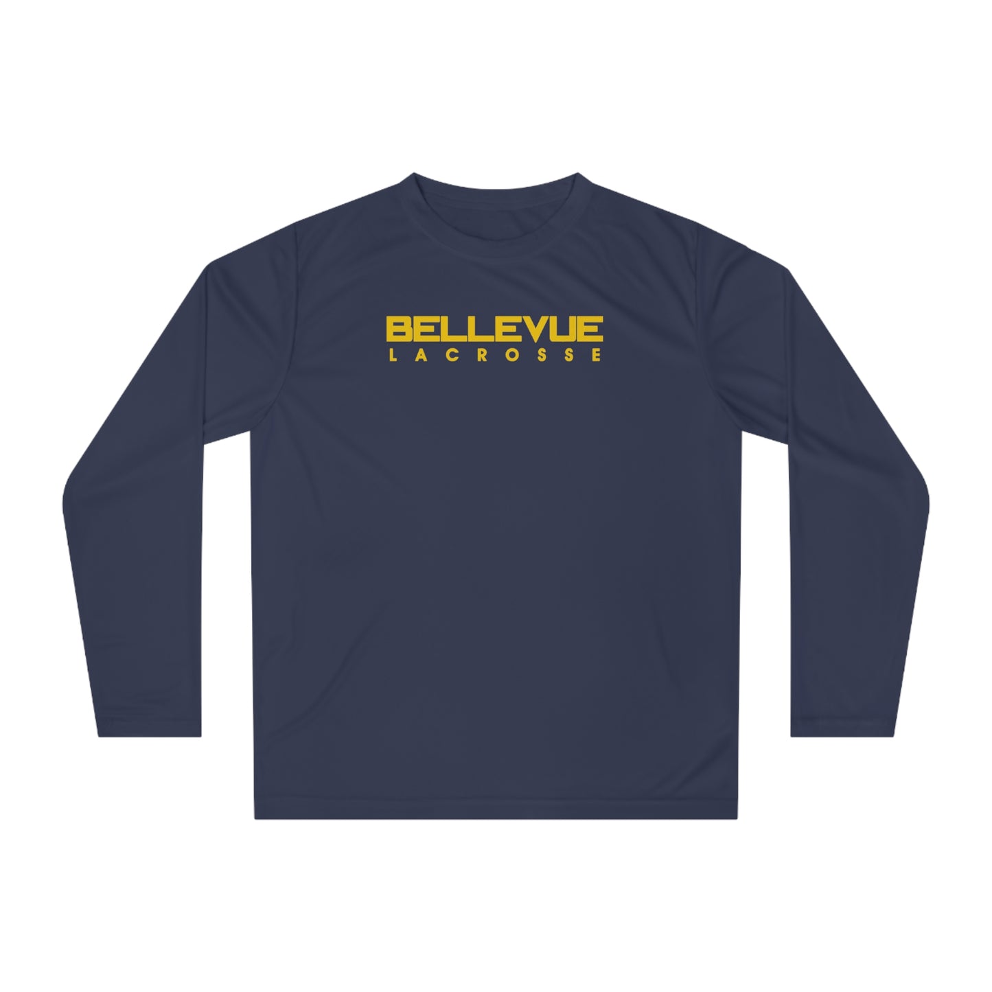 Adult Bellevue Lacrosse Performance Long Sleeve Shirt