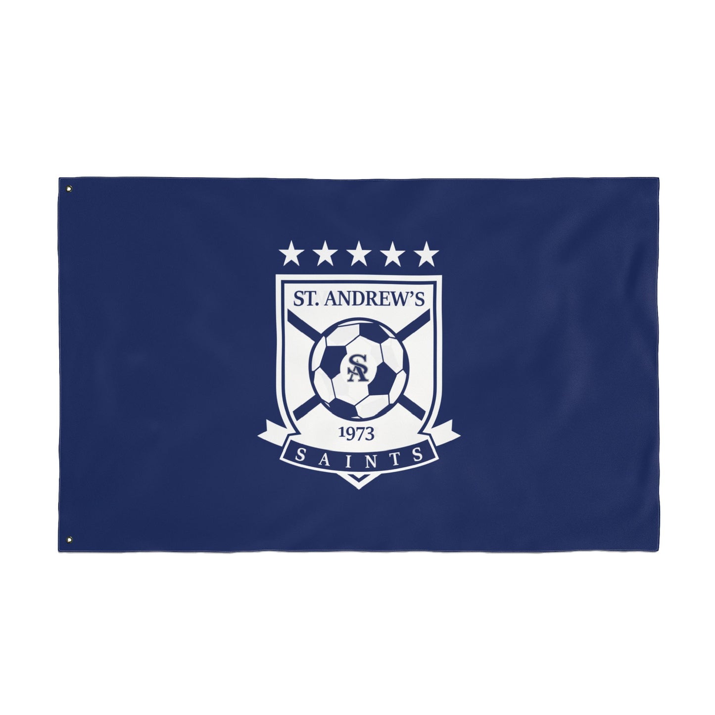 Saints Soccer Double Sided Flag (36" x 60")