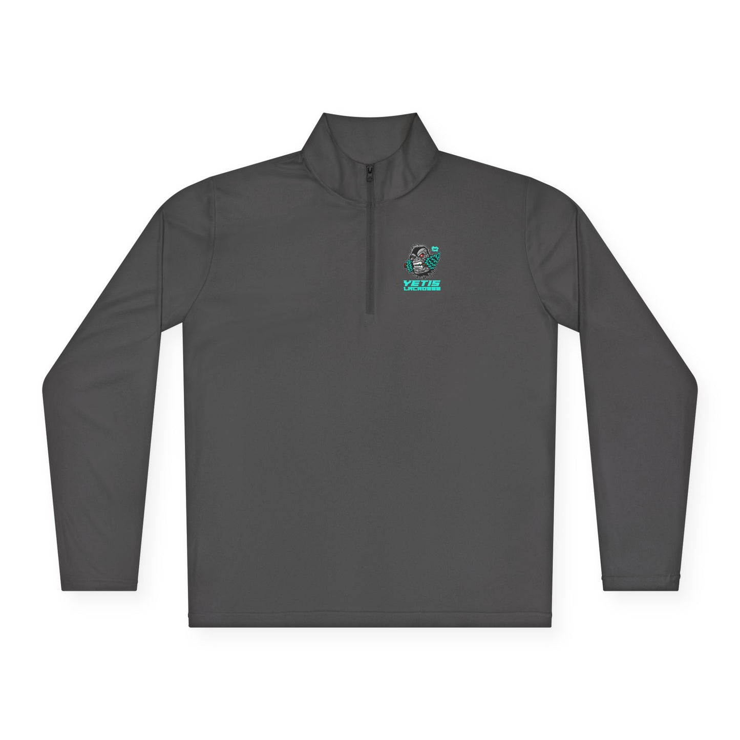 Adult Slaughter County Yetis Lacrosse Sport-Tek Quarter-Zip Pullover