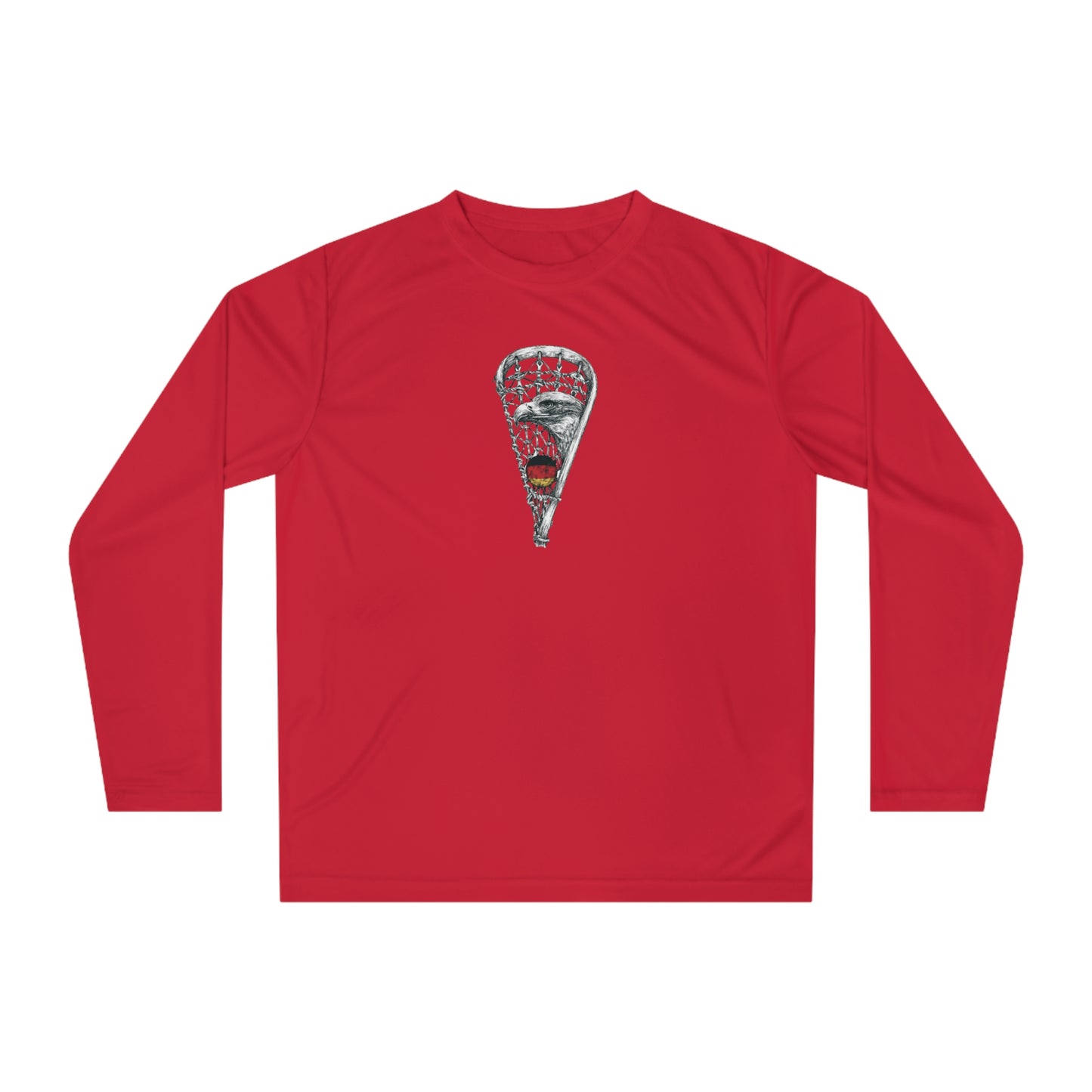 Adult GH Lacrosse Team 365 Performance Long Sleeve Shirt