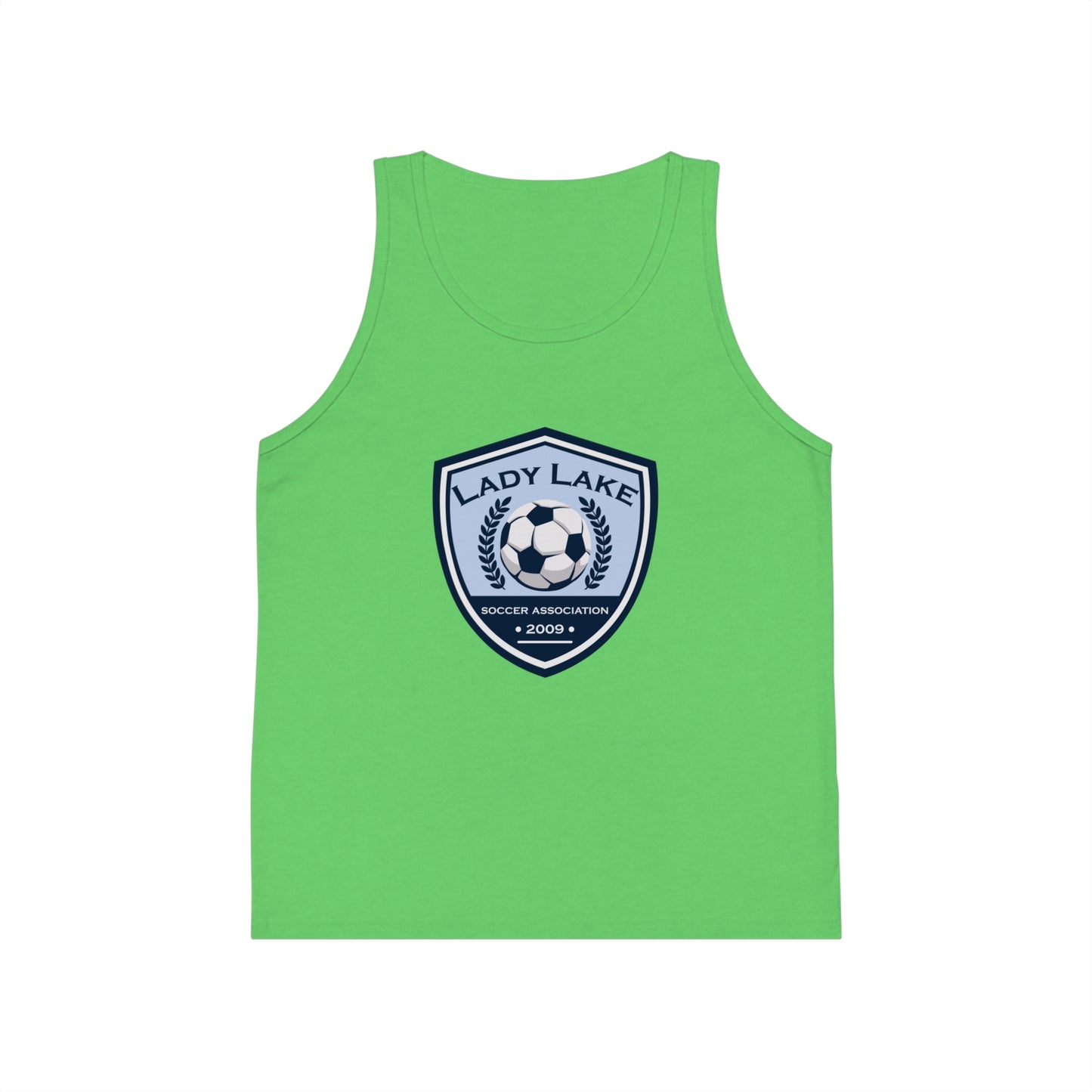 Youth Lady Lake Soccer Association Bella + Canvas Tank Top