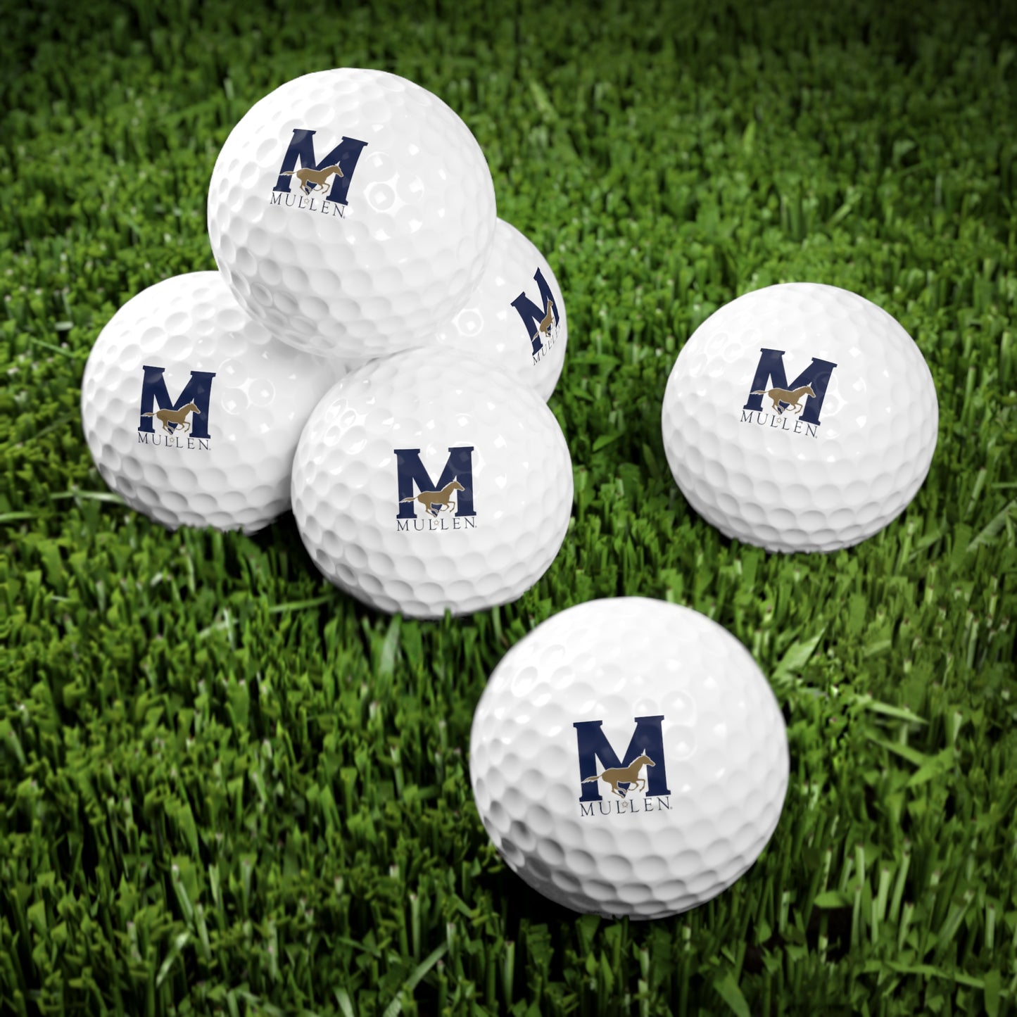 Mullen HS Golf Balls - 6 Pack