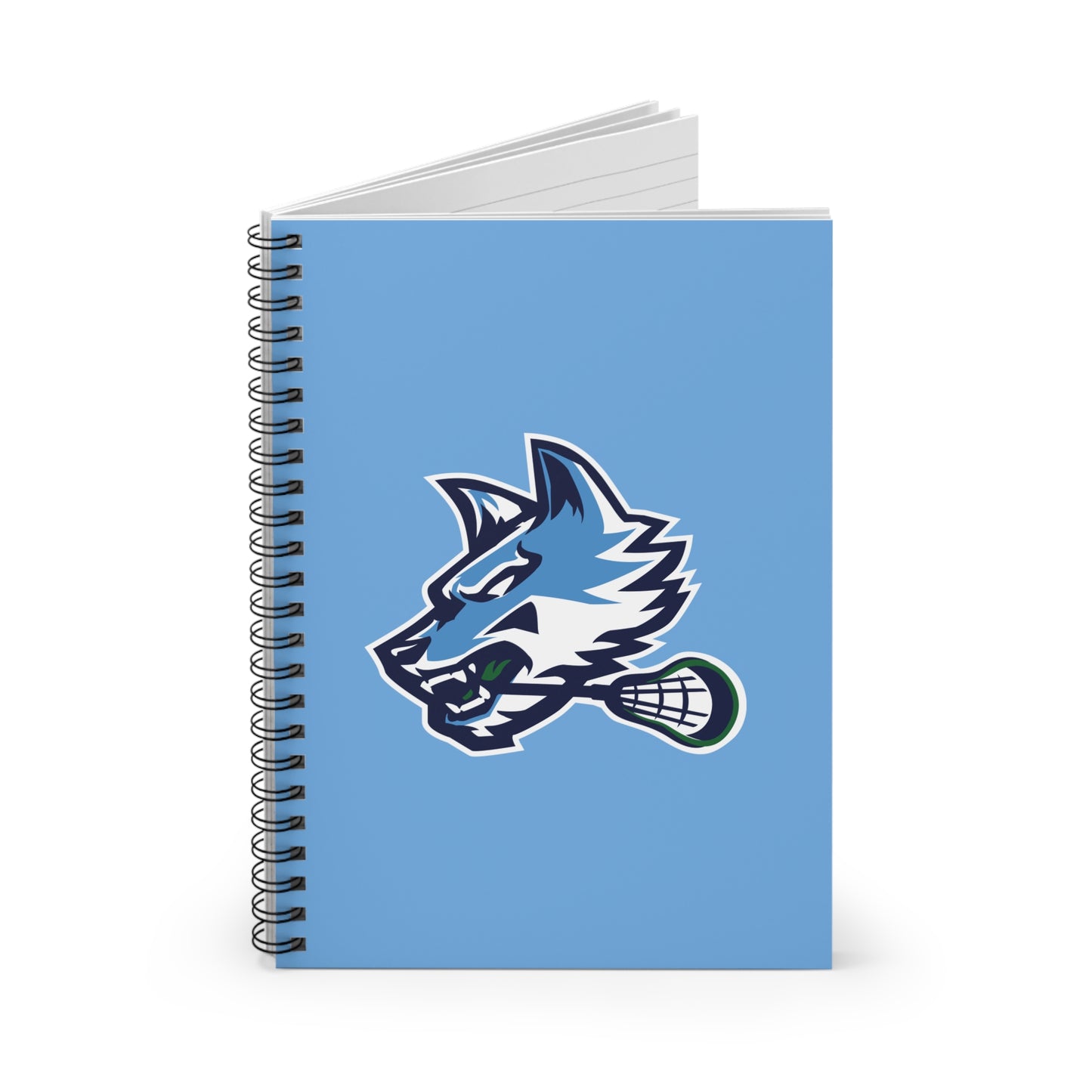 Sun Valley Lacrosse Spiral Notebook - Ruled Line (8" x 6")