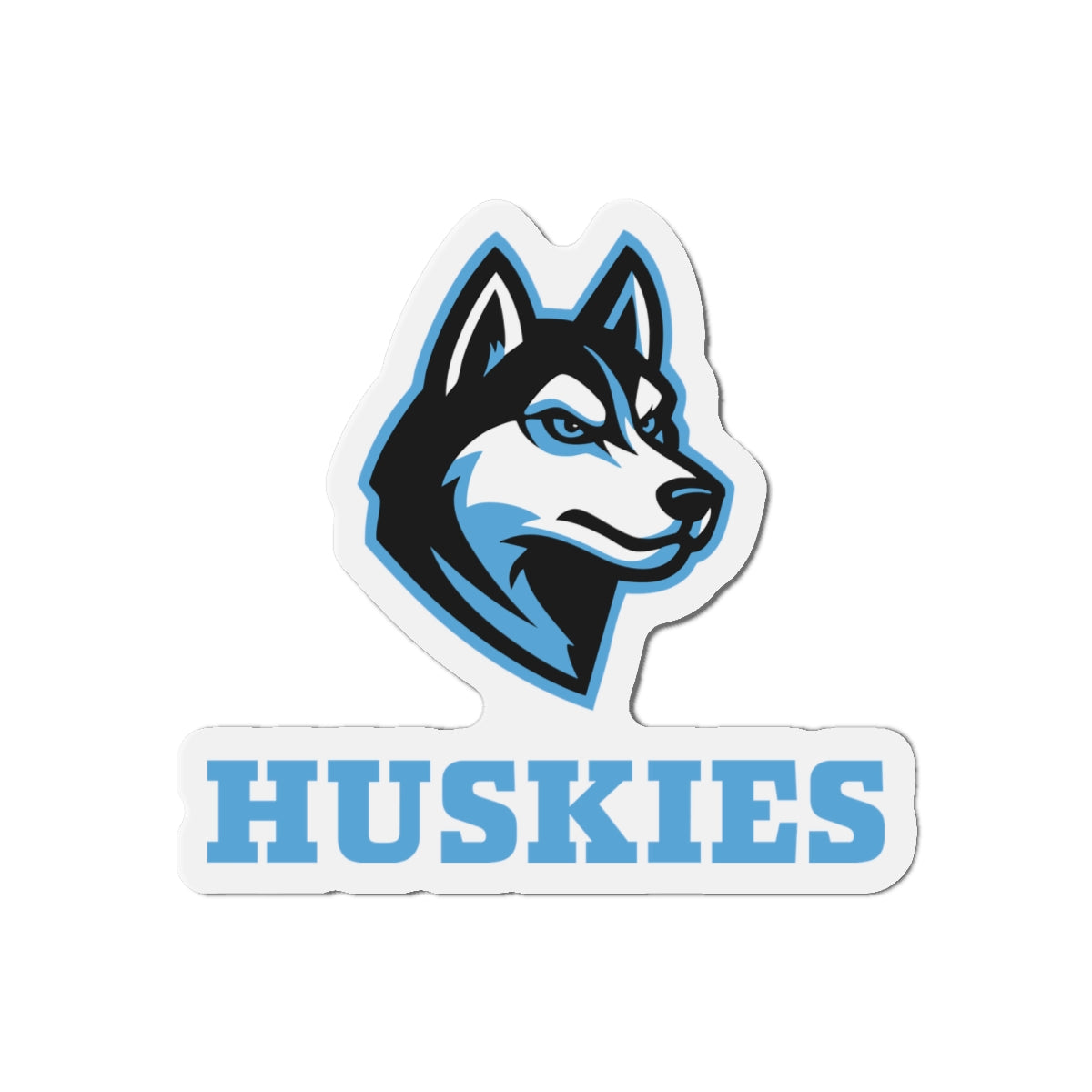 Huskies Die-Cut Magnet