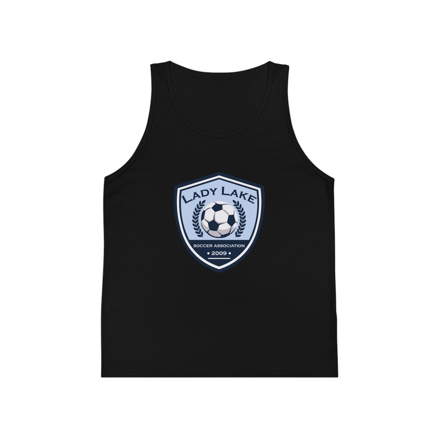 Youth Lady Lake Soccer Association Bella + Canvas Tank Top