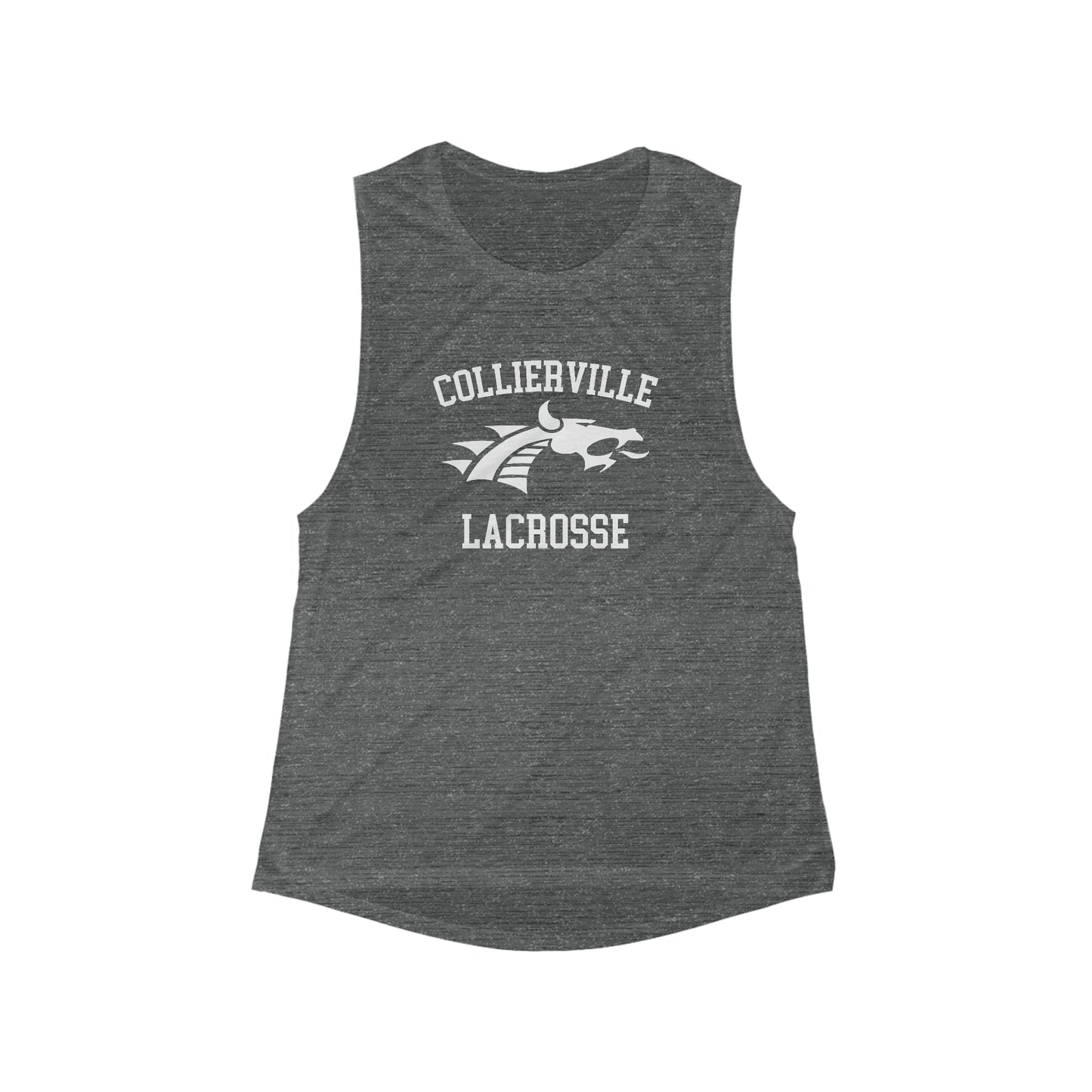 Women's Collierville Lacrosse Bella + Canvas Flowy Scoop Sport Tank