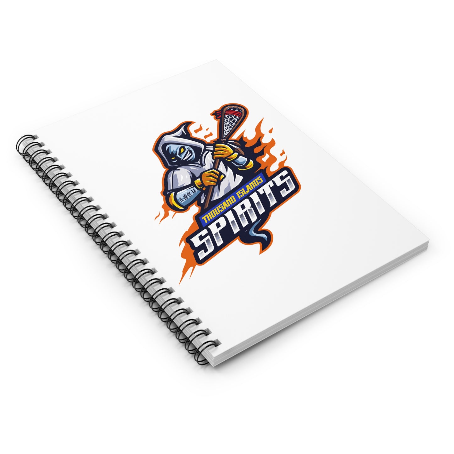 Thousand Islands Spirits Spiral Notebook - Ruled Line (8" x 6")