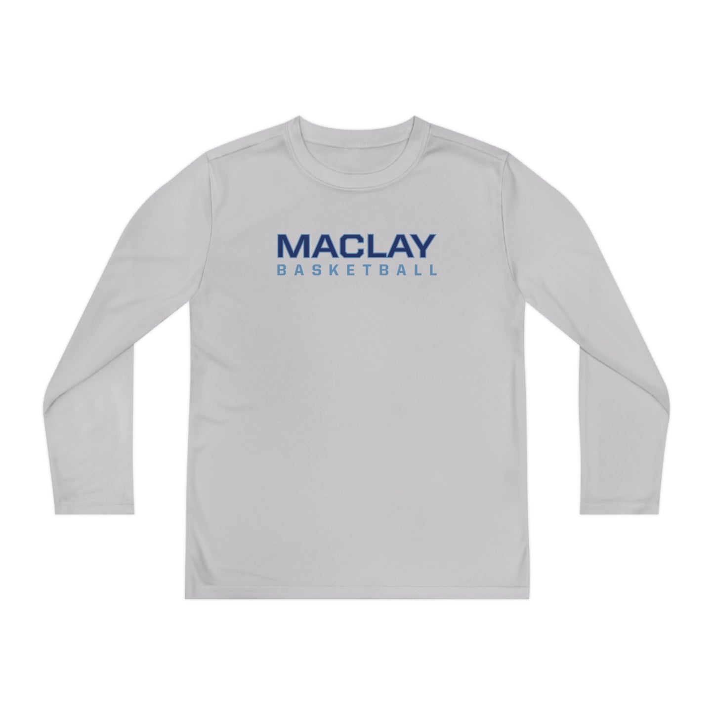 Youth Maclay Basketball Sport-Tek Performance Long Sleeve Shirt