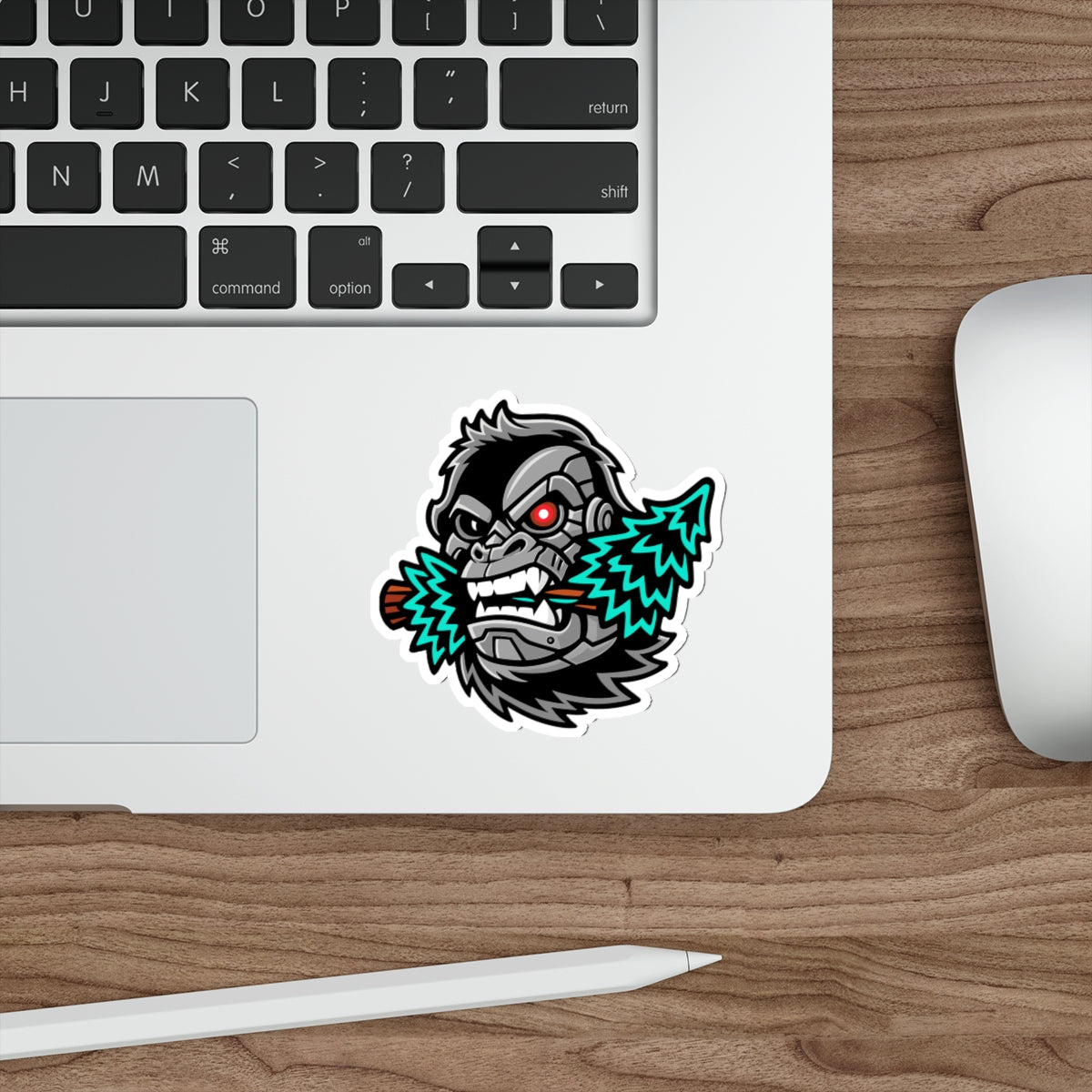 Slaughter County Yetis Lacrosse Die-Cut Sticker