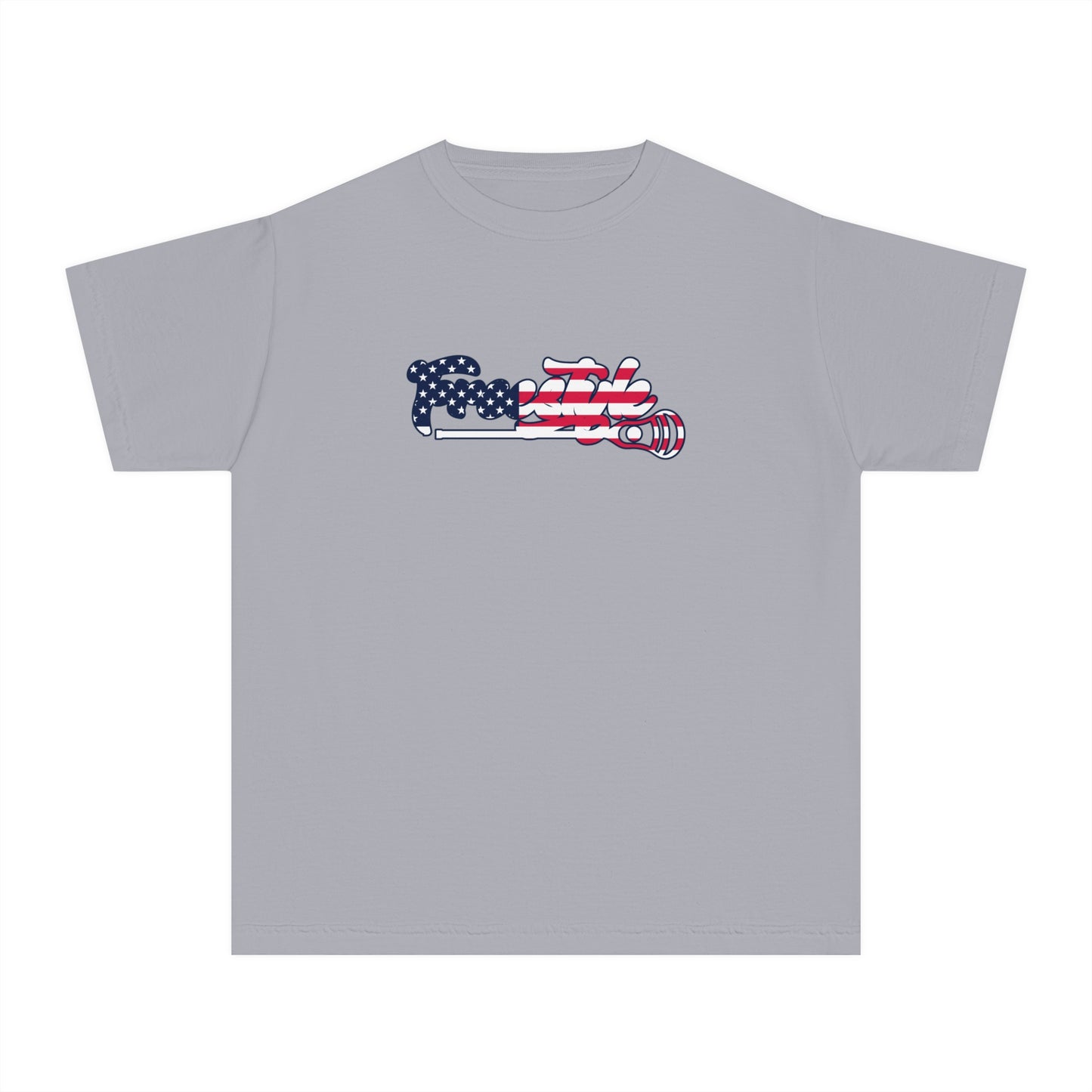 Youth Freestyle Lacrosse Garment Dyed T-Shirt