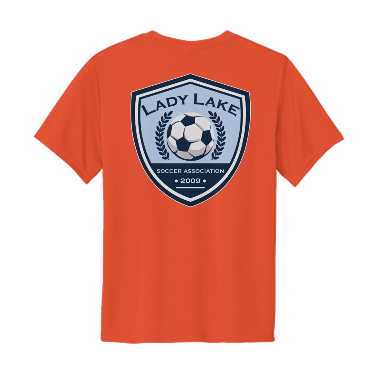 Youth Lady Lake Soccer Association Performance T-Shirt
