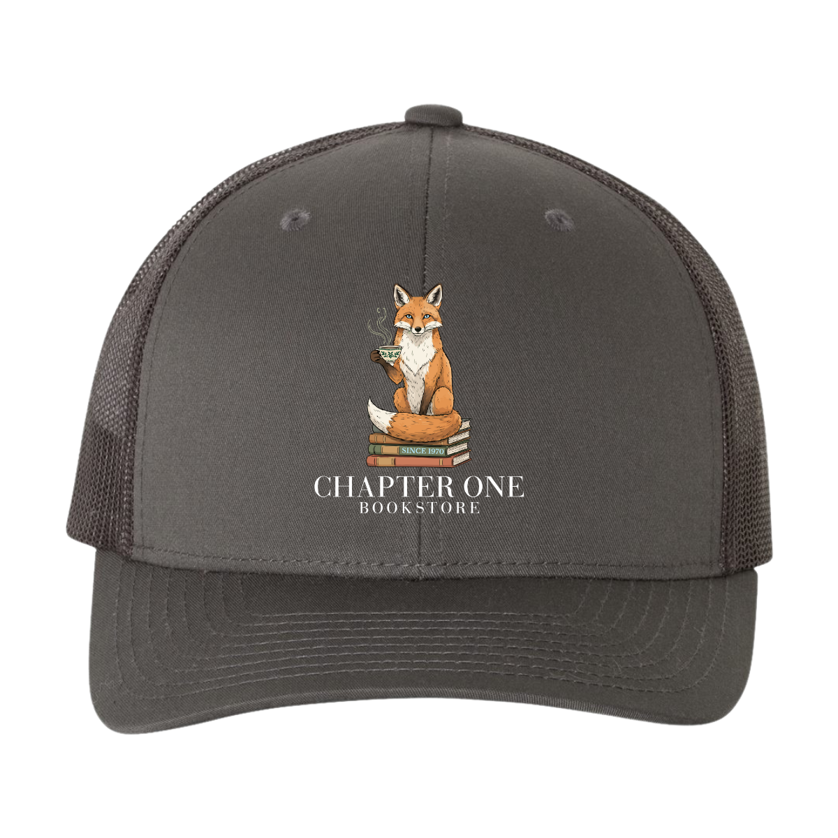 Chapter One Bookstore Yupoong Retro Trucker Hat