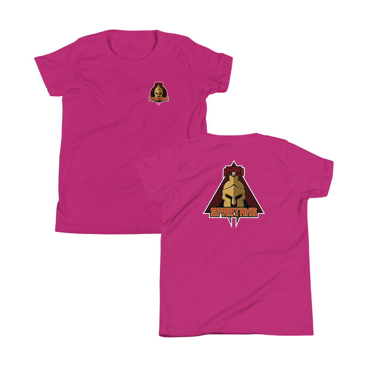 Youth Spartans Bella + Canvas Staple Tee